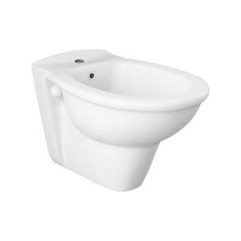Aufgehängtes Bidet 36,5x55x38,5 cm aus glänzender weißer Keramik - Rak Ceramics Karla