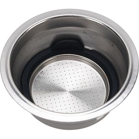 Panier Portafilter - 51 mm - Pour Machines Cafetières EC860 ECP3420 EC680M ECP3630 - Double Cuve - Avec Joint En Silicone - 1 Pièce (1/4)