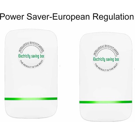 Boîtier d'économie d'énergie pour la maison et le bureau, équipement électrique intelligent (lot de 2) (1/5)