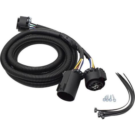 7-polige Verlängerungsstecker für Anhänger-Kabelbäume auf der Ladefläche eines Pickups, 7-poliger Wohnwagen-Stecker 56070 für Ram (1/5)