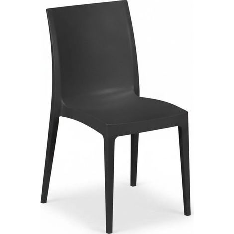 Sedia Impilabile Madam Colore Antracite Pro Garden (1/2)