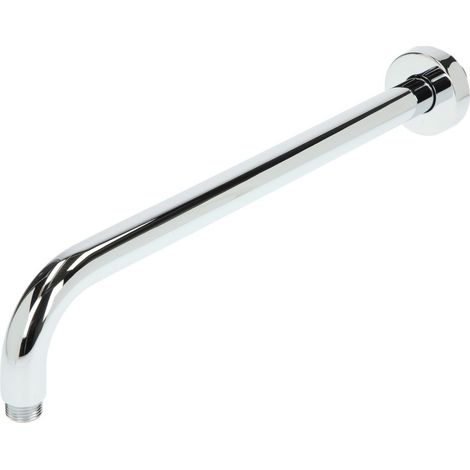 Bras de douche universel 90° 300 mm x 1/2'' laiton chromé