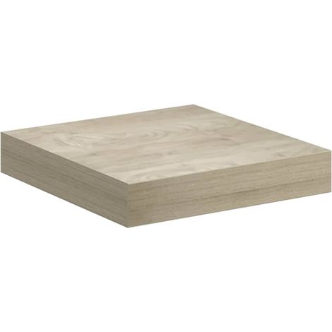 Maison Exclusive - Schwebendes Wandregal Eichefarben 23x23,5x3,8 (1/5)