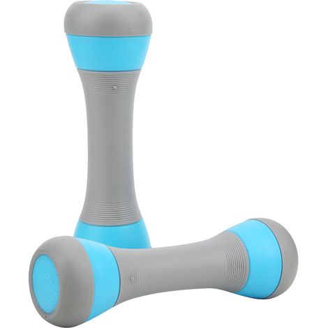 Haltère réglable pour femme, idéale pour le fitness à domicile, petite haltère de yoga et accessoire de fitness (bleu) (1/5)