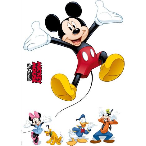 6 Stickers Mickey Mouse et ses amis Disney (1/3)