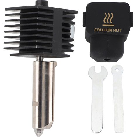 Hotend – imprimante 3D, buse amovible en acier inoxydable, extrudeuse, Kit de bloc chauffant à extrémité chaude pour A1 Mini 0.4mm (1/5)