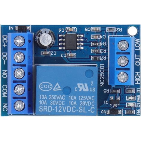 Wasserstandsreglermodul, automatischer Flüssigkeitssensor, 12-V-DC-Relaisplatine für Pumpe (1/5)