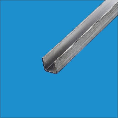 Commentfer – Profilé en U acier 40x70x40 mm – Épaisseur 4 mm – Longueur 0.5 m – Résistance mécanique élevée pour ossatures métalliques