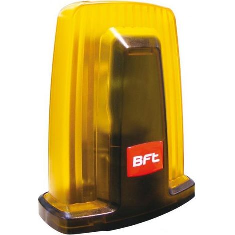 BFT – Lampe clignotante LED 24V – Feu orange sans antenne – Accessoires pour motorisation – Indice de protection IP65