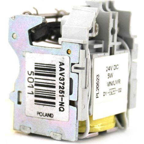 Schneider LV429410 Sgancio di tensione, sottotensione MN - 24 V DC (1/3)