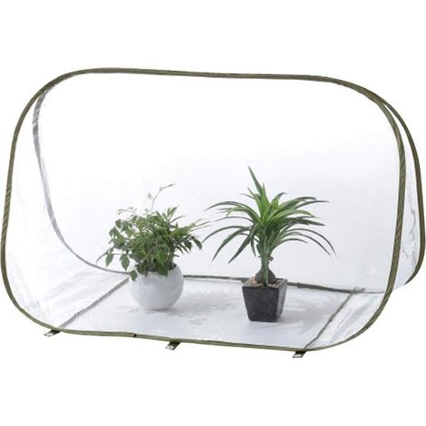 Serre Pliable - 90 x 52 x 62 cm - En Pvc - Pour Jardin Extérieur Cour - 1 Pièce (1/5)