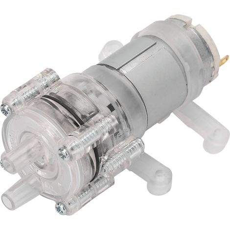 Wasserpumpe für Nano-Aquarien, transparente Hochtemperatur-Membranpumpe, 12 Volt Gleichstrom