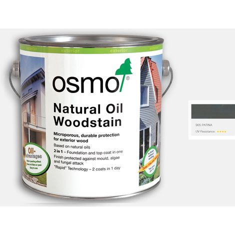 Osmo Natural Oil Woodstain - Patina - 125ml