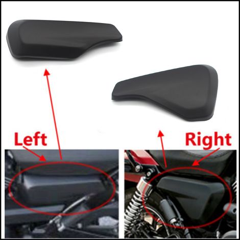 Fits left and right side covers, side panels, battery covers and battery covers of Harley-Davidson 750 Street, 750 and XG750 models.