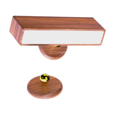 Applique Murale Intérieure, Lampe Murale LED Sans Fil Rechargeable, Dimmable Lampe Chevet Murale Tactile,Lumiere Murale pour Chambre Salon,1PC (1/4)