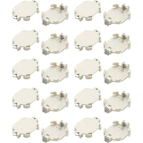 202 piles bouton CR1616 3V + support horizontal PCB compatible Game Boy (1/3)