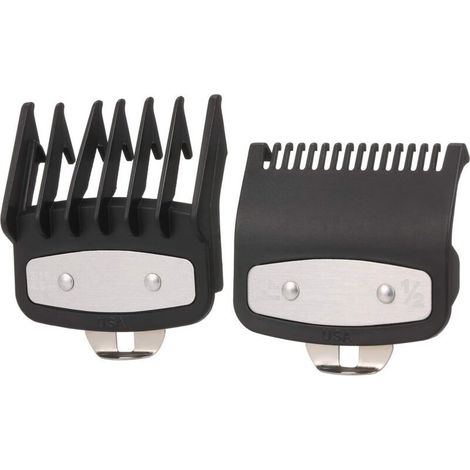 2-teiliges Schneidekamm-Set für elektrische Haarschneidemaschinen und Rasierer (1,5 mm/4,5 mm) – schwarz (1/5)