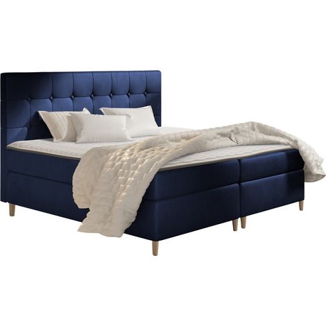 Cama continental Caseus, Magic Velvet 2216, Continental, Individuales, 120x200, Tapiz, Somieres, 122x208x115cm (1/5)