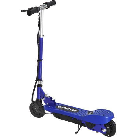 Foldable Electric Kids Scooter, Ride-on Ages 7-14 Years, Blue (1/5)