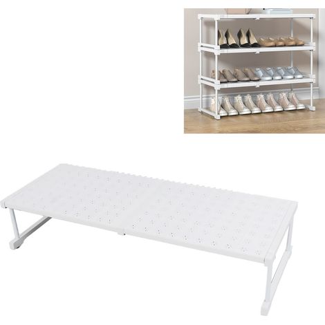 Étagère extensible de placard Storage Rack - Installation facile, capacité de charge élevée - 87-108cm (1/5)