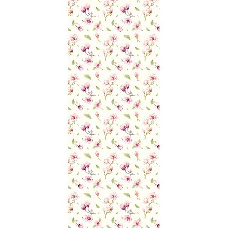 Papier peint panoramique romantique,naturel Panneau Magnolia Rapport (1/4)