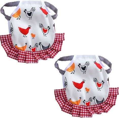 Selles pour poules, tablier de protection pour ailes arrière de volaille, style 5 (1/5)