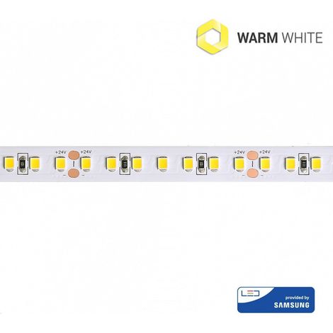 LED-Streifen 24V 14,4W/m SMD2835 120LED/m 2700K IP20 5m