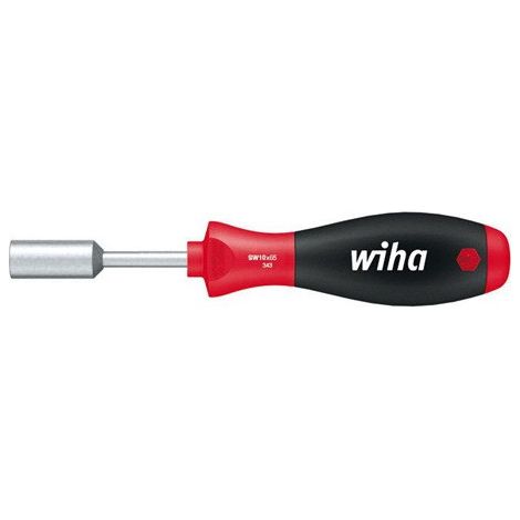 Clé à douille. SoftFinish®. A-SK8 Kl.-L.65mm. L totale. 183 mm. Wiha