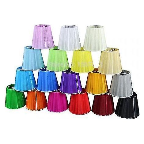 Abat-jour moderne en dentelle 12cm pour lustre, luminaire suspendu, décoration intérieure (1/4)