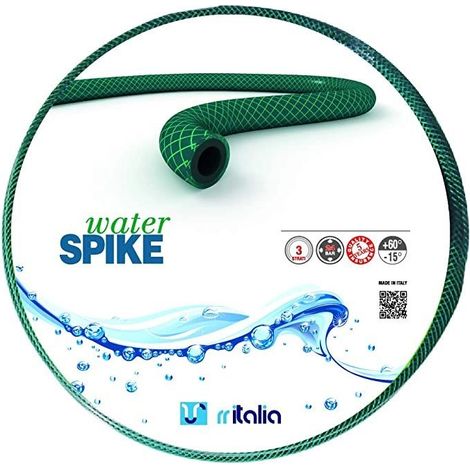 TUBO WATER SPIKE VERDE 3/4" 25M 3 STRATI