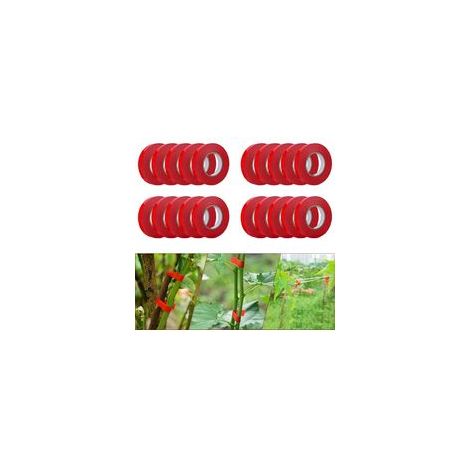 20 Rouleaux de Ruban végétal, Broderies à la Main pour Fleurs et légumes de Jardin, pour Jardin Fruits Légumes Fleurs Tomates Vigne, Outil de Jardinage À Attacher Branche Machine à Nouer Les Plantes H (1/5)