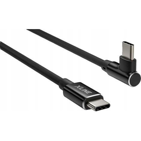 XLINE USB Typ C - USB Typ C Kabel 1 m schwarz 1 Stück. (1/5)