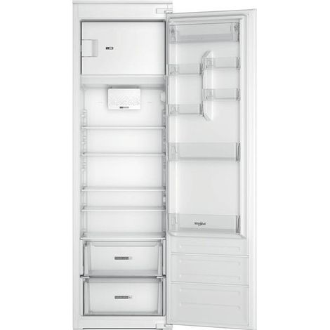 Whirlpool – Réfrigérateur intégrable 1 porte 285 L – Froid brassé avec 6ème Sens Control – Ultra-silencieux 30 dB – WHSD184031A1FR
