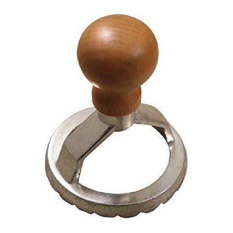 Ravioliformer rund ø5,5 cm mit ergonomischem Holzgriff