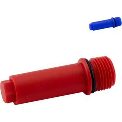 Bouchons Mâles Hexagonaux Longs - 10 Pièces - 1 Pouces - 2 Pouces - Pour Systèmes D'irrigation Goutte À Goutte - Bleu (1/5)