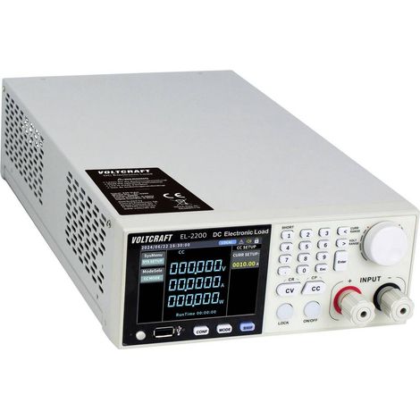 VOLTCRAFT EL-2200 Carico elettronico 600 V/DC 20 A 200 W (1/5)