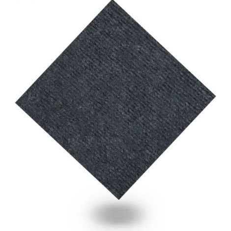 Dalles de moquette individuelles antistatiques et insonorisantes Can Can Gris foncé 28 x 28 cm