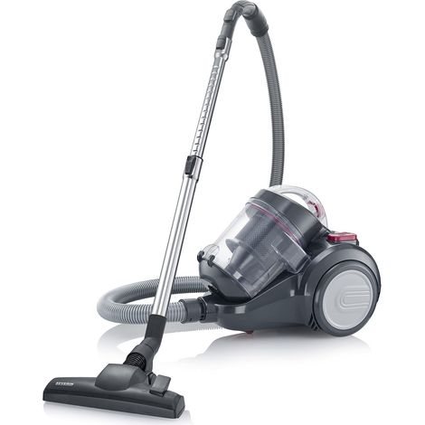 Aspirateur sans sac avec brosse parquet, Aspirateur traîneau à technologie cyclonique puissante, Aspirateur cyclone idéal pour lutter contre les allergies, Hepa 13, CY 7089 (1/5)