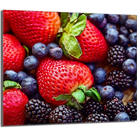 Protector de cristal para estufa 60x52 Fresas (1/5)