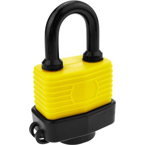 PrimeMatik - Cadenas de sécurité en acier avec protection extérieure IP44 40mm (1/5)