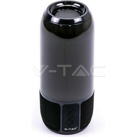 LAMPADA SMART SPEAKER DA TAVOLO BLUETOOTH USB TF-CARD NERO