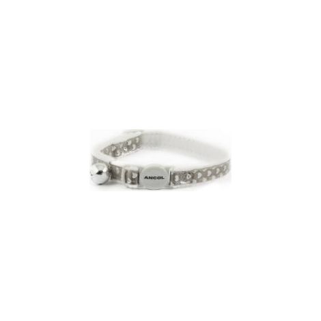 Ancol Cat Collar Heart Silver - sgl - 220643