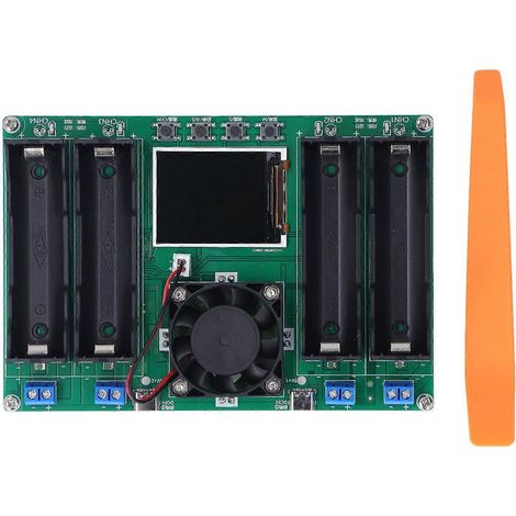 Module testeur de capacité de batterie 4 canaux numérique haute précision avec détection de la résistance interne de la batterie (1/4)