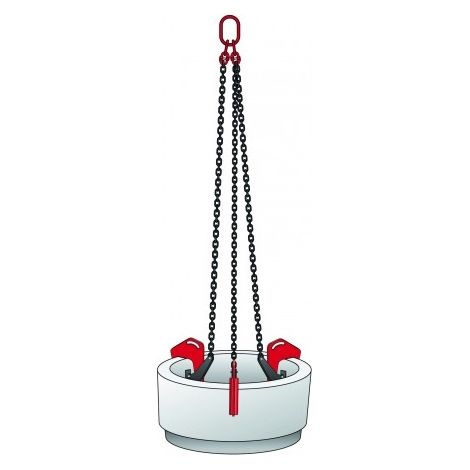 Elingue Leve Buses Tri Crochets 1.5T PMS