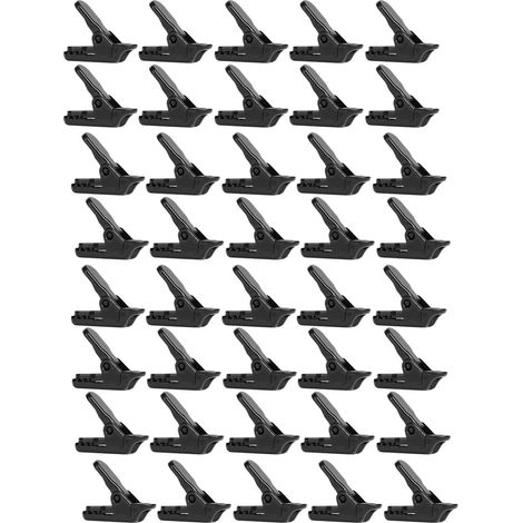 Clips Pour Bâche - 33 x 13 x 10 mm - Mécanisme À Verrouillage Rapide - Pour Auvent Tente Toile Solaire - Lot De 40 Pièces (1/5)