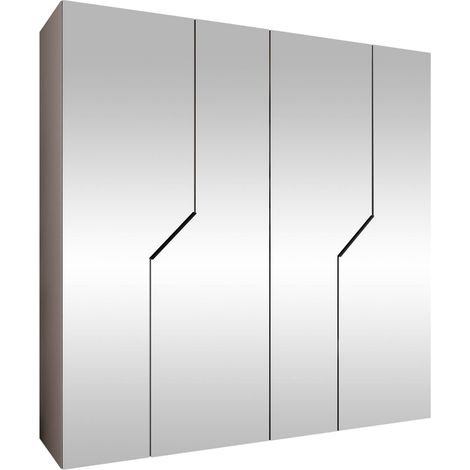 Armario Hartford 601, Cachemira, 202x200x52cm, Puertas de armario: Con bisagras, Número de estantes: 0 (1/5)