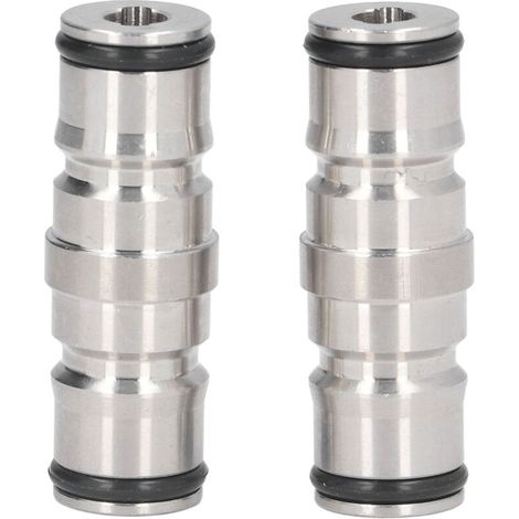 2 Stück Kugelverschluss-Pfostenverbinder für Heimbrau-Bierfässer, robuste Edelstahl-Schnellverschluss-Verbinder (1/4)