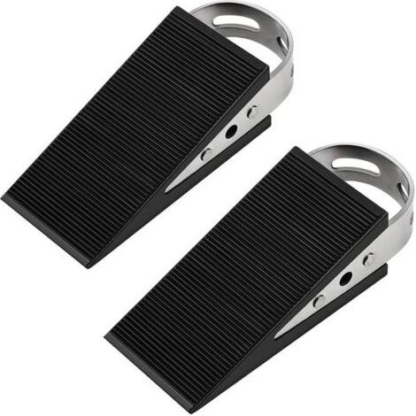 Cale de Porte,2 PCS Cale Porte robustes,Butée de Portes en Caoutchouc Antidérapant pour Une Utilisation en Intérieur (1/5)