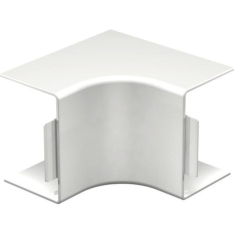 OBO Bettermann Inneneckhaube halogenfrei 60x90mm Polycarbonat/Acrylnitril-Butadien-Styrol reinweiß RAL 9010, 6175598