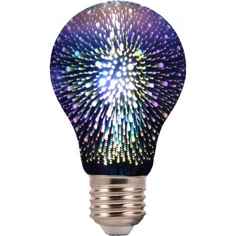 V-TAC VT-2203 212704 Lampadina LED E27 5W A60 Filamento 3D 3000K (1/5)